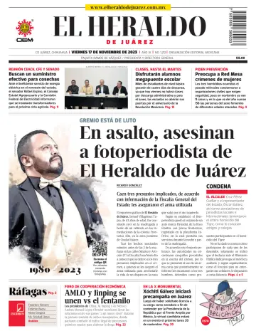 El Heraldo de Juarez - 17 11월 2023