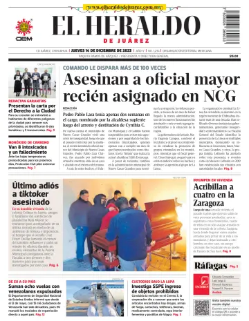 El Heraldo de Juarez - 14 12월 2023