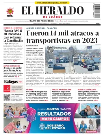 El Heraldo de Juarez - 06 2월 2024