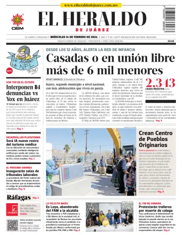 El Heraldo de Juarez - 14 2월 2024