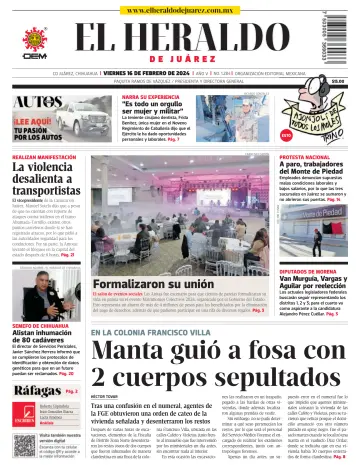 El Heraldo de Juarez - 16 2월 2024
