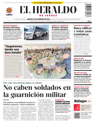 El Heraldo de Juarez - 20 2월 2024