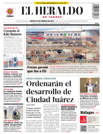 El Heraldo de Juarez - 29 2월 2024