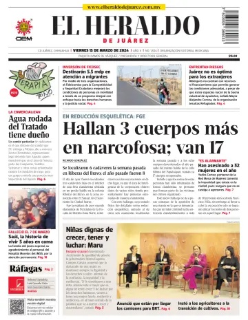 El Heraldo de Juarez - 15 3월 2024