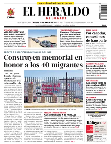 El Heraldo de Juarez - 28 3월 2024