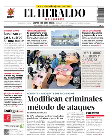 El Heraldo de Juarez - 09 四月 2024
