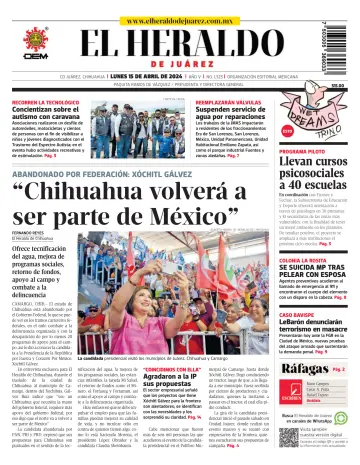 El Heraldo de Juarez - 15 四月 2024