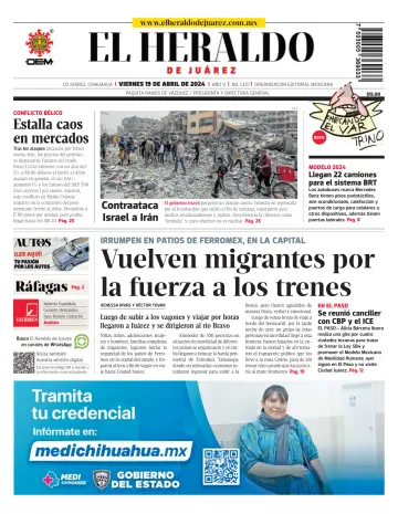 El Heraldo de Juarez - 19 四月 2024