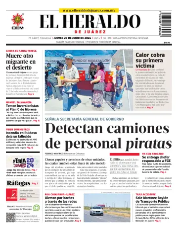 El Heraldo de Juarez - 20 Jun 2024