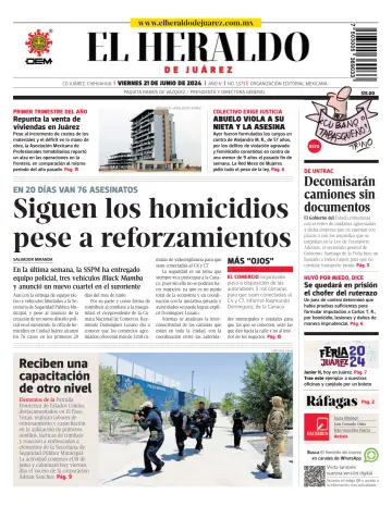 El Heraldo de Juarez - 21 Jun 2024