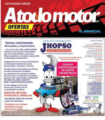 A Todo Motor Ofertas - 30 九月 2019