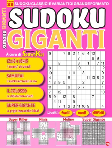 Sudoku Giganti - 14 12월 2023
