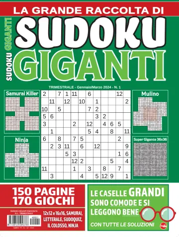Sudoku Giganti - 22 Rhag 2023
