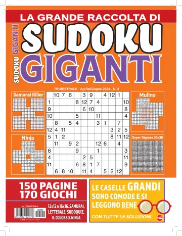 Sudoku Giganti - 19 3月 2024