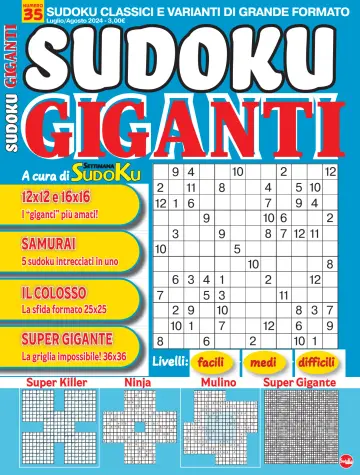 Sudoku Giganti - 14 Meh 2024