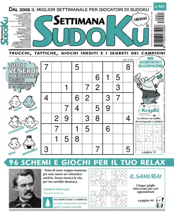 Settimana Sudoku - 29 Sep 2023