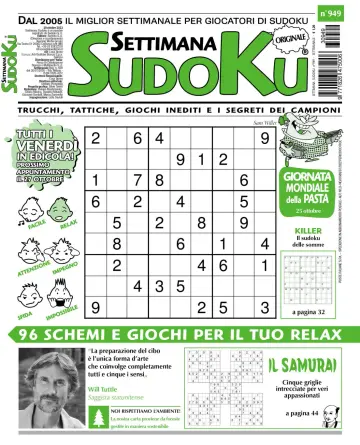 Settimana Sudoku - 18 Oct 2023