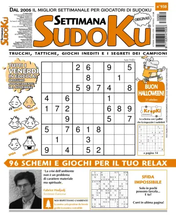 Settimana Sudoku - 25 Oct 2023