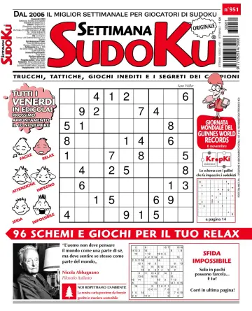 Settimana Sudoku - 31 Oct 2023