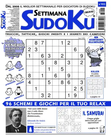Settimana Sudoku - 29 Nov 2023