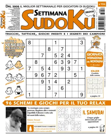 Settimana Sudoku - 06 дек. 2023