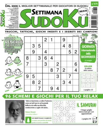 Settimana Sudoku - 15 五月 2024