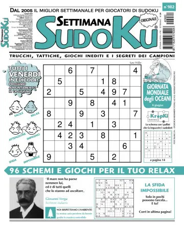 Settimana Sudoku - 5 Jun 2024
