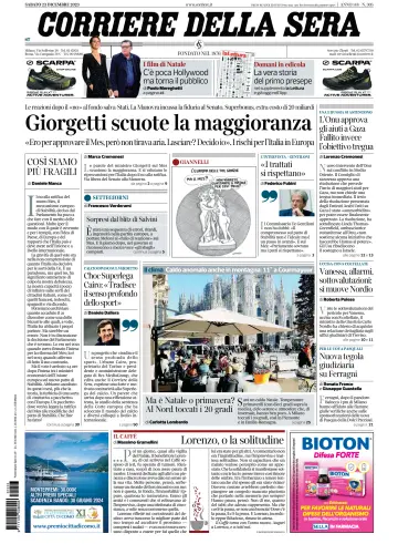 Corriere della Sera - 23 Dec 2023