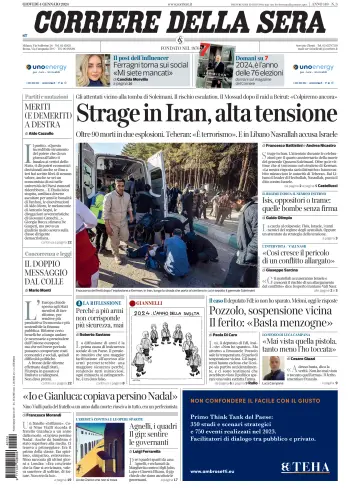 Corriere della Sera - 4 Jan 2024