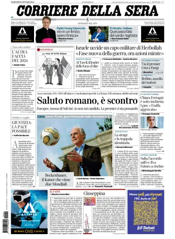 Corriere della Sera - 9 Jan 2024