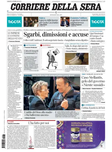 Corriere della Sera - 3 Feb 2024