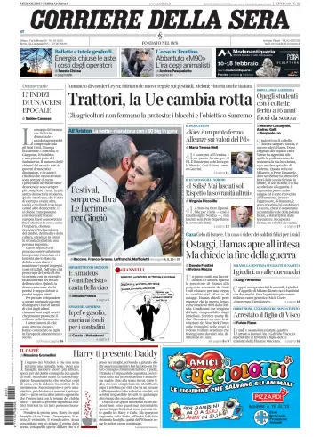 Corriere della Sera - 7 Feb 2024