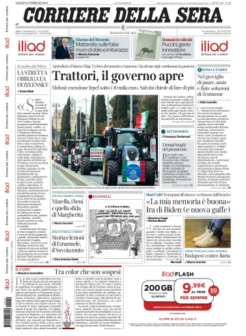 Corriere della Sera - 10 Feb 2024