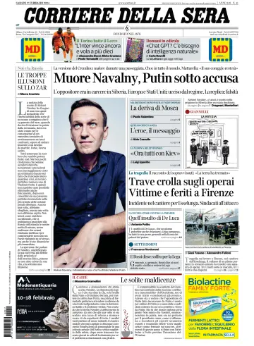 Corriere della Sera - 17 Feb 2024