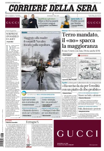 Corriere della Sera - 23 Feb 2024