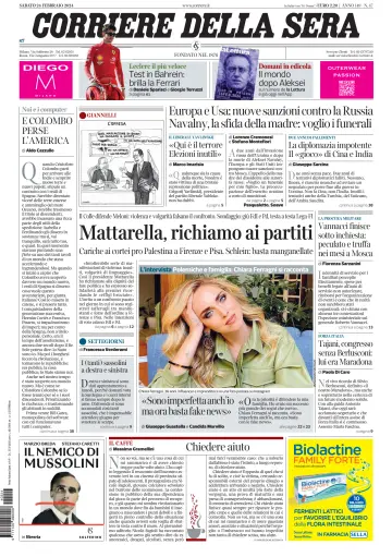 Corriere della Sera - 24 Feb 2024