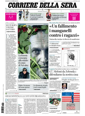 Corriere della Sera - 25 Feb 2024
