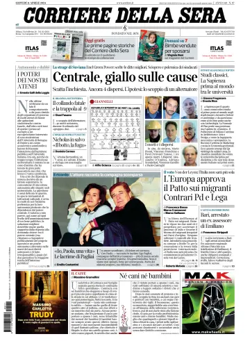 Corriere della Sera - 11 апр. 2024