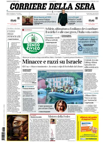Corriere della Sera - 13 四月 2024