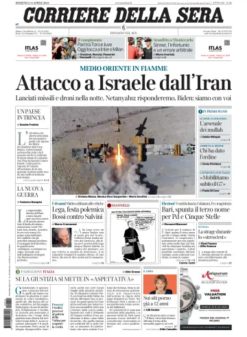Corriere della Sera - 14 4月 2024