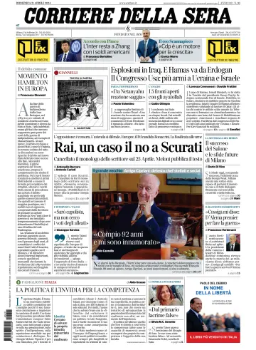 Corriere della Sera - 21 abr. 2024