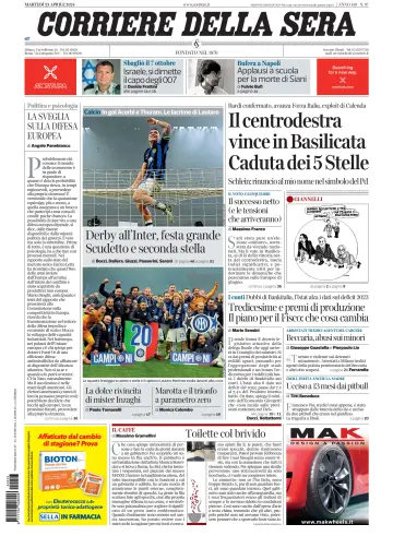 Corriere della Sera - 23 апр. 2024