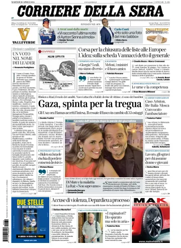 Corriere della Sera - 30 Apr 2024