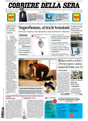 Corriere della Sera - 15 5월 2024