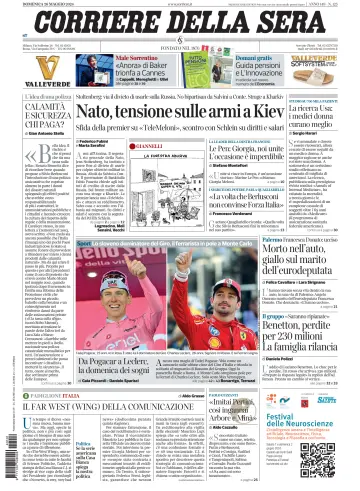 Corriere della Sera - 26 May 2024