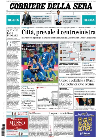 Corriere della Sera - 25 junho 2024