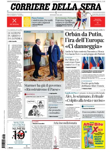 Corriere della Sera - 6 Jul 2024