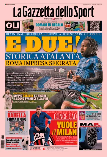 La Gazzetta dello Sport - 10 5월 2024