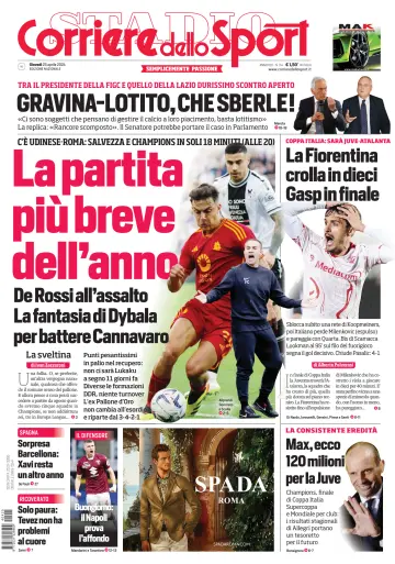 Corriere dello Sport - 25 Ebri 2024