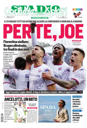 Corriere dello Sport Stadio (Firenze) - 9 May 2024